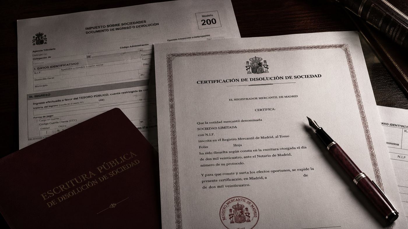 Documentos oficiales de embargo sobre escritorio de despacho jurídico en Tarragona — administrador sociedad limitada